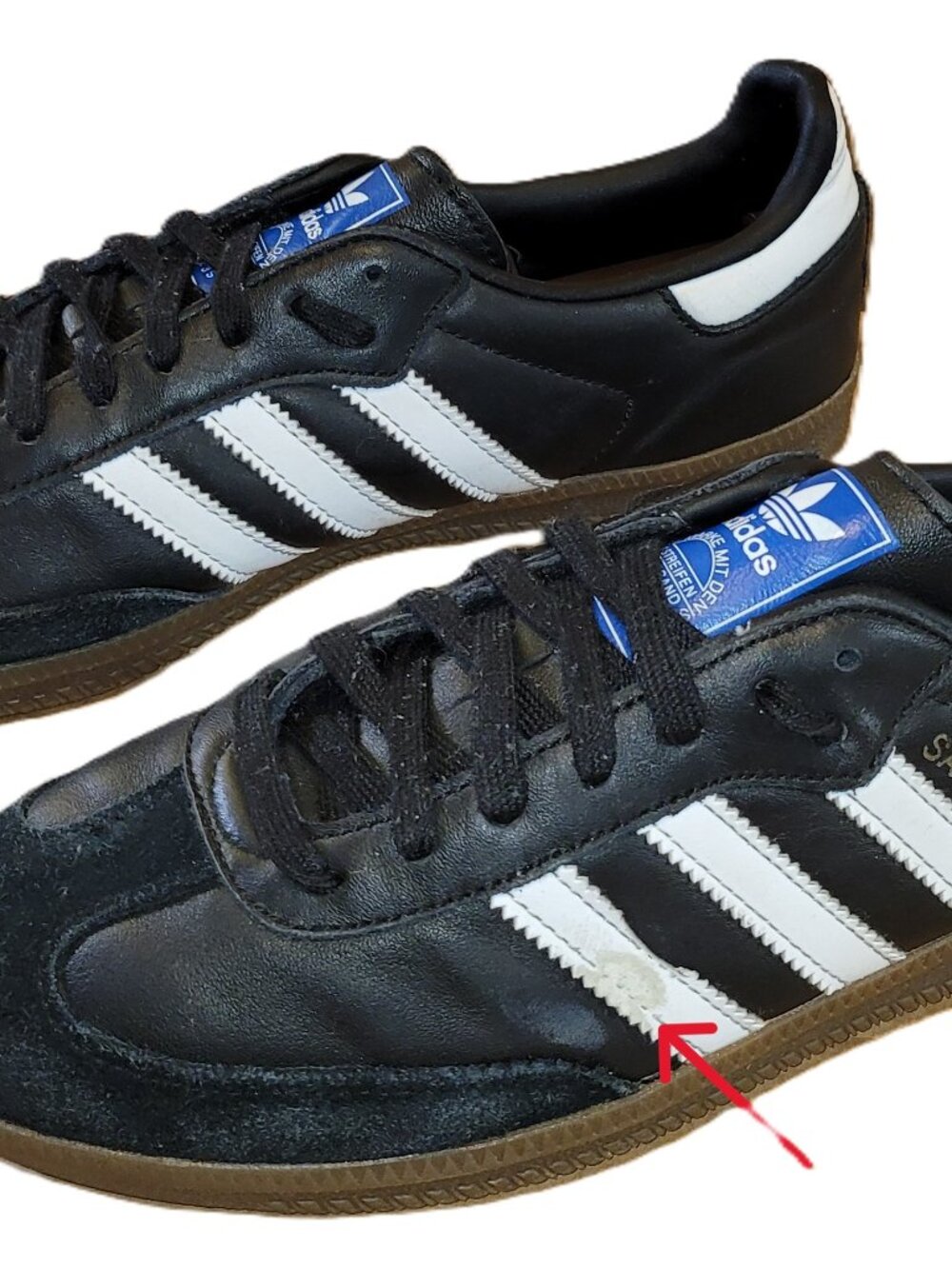 Adidas Samba OG Original Black/White Men's Size 9 (#2407) - Picture 14 of 14